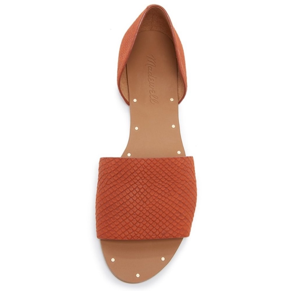 Madewell The Thea Sandal Embossed Soft Leather, size 8 - Picture 3 of 9
